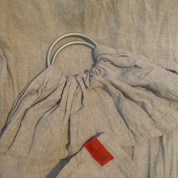 Sakura Bloom Linen Ring Sling - Picture 1 of 1